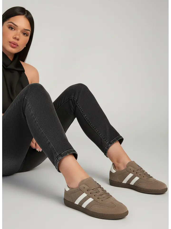 Zapatillas deportivas suel beige 692 2