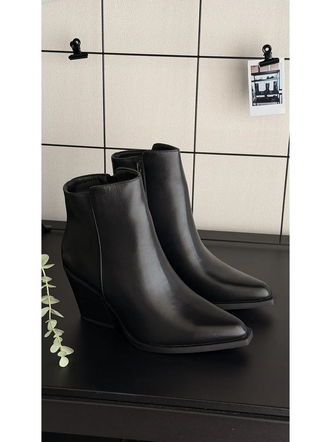 Bota suel negro 23T 3