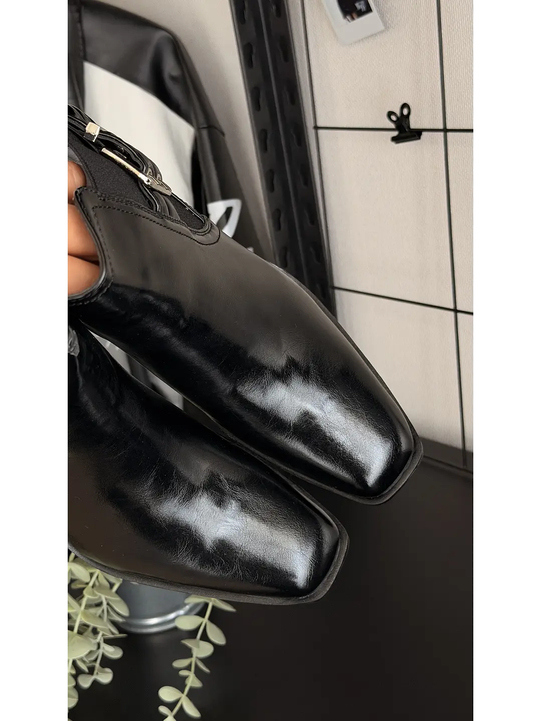 Bota suel negro 2636 4