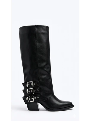 Bota suel negro  26-38T