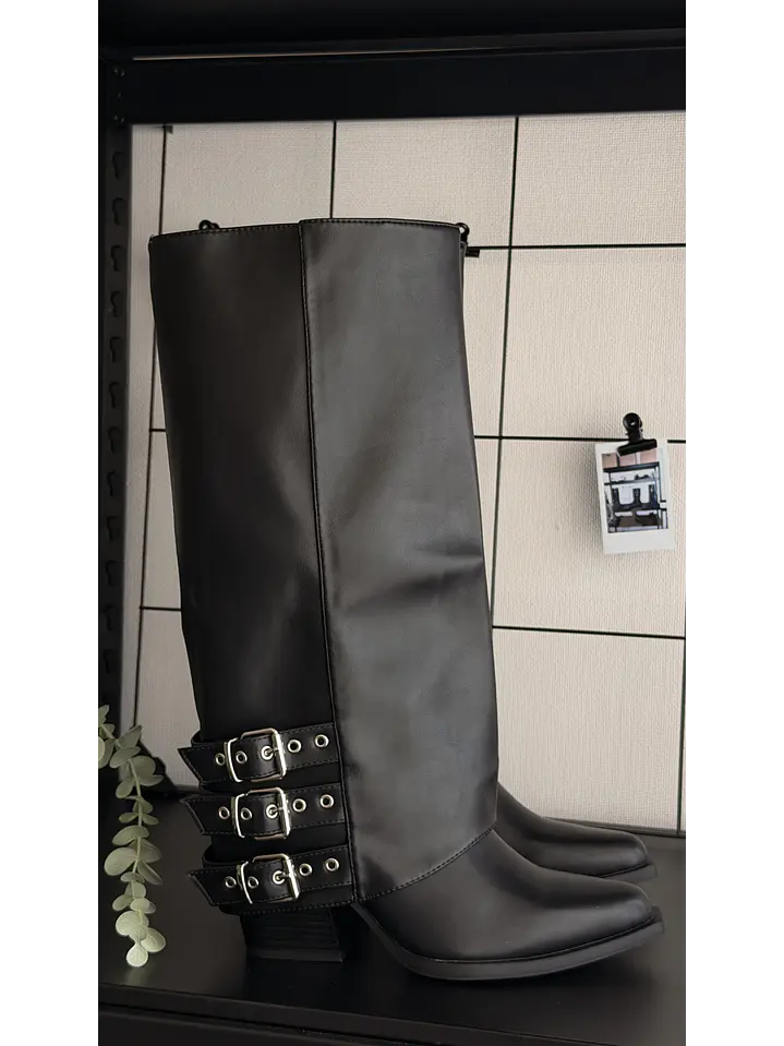 Bota suel negro  26-38T 3