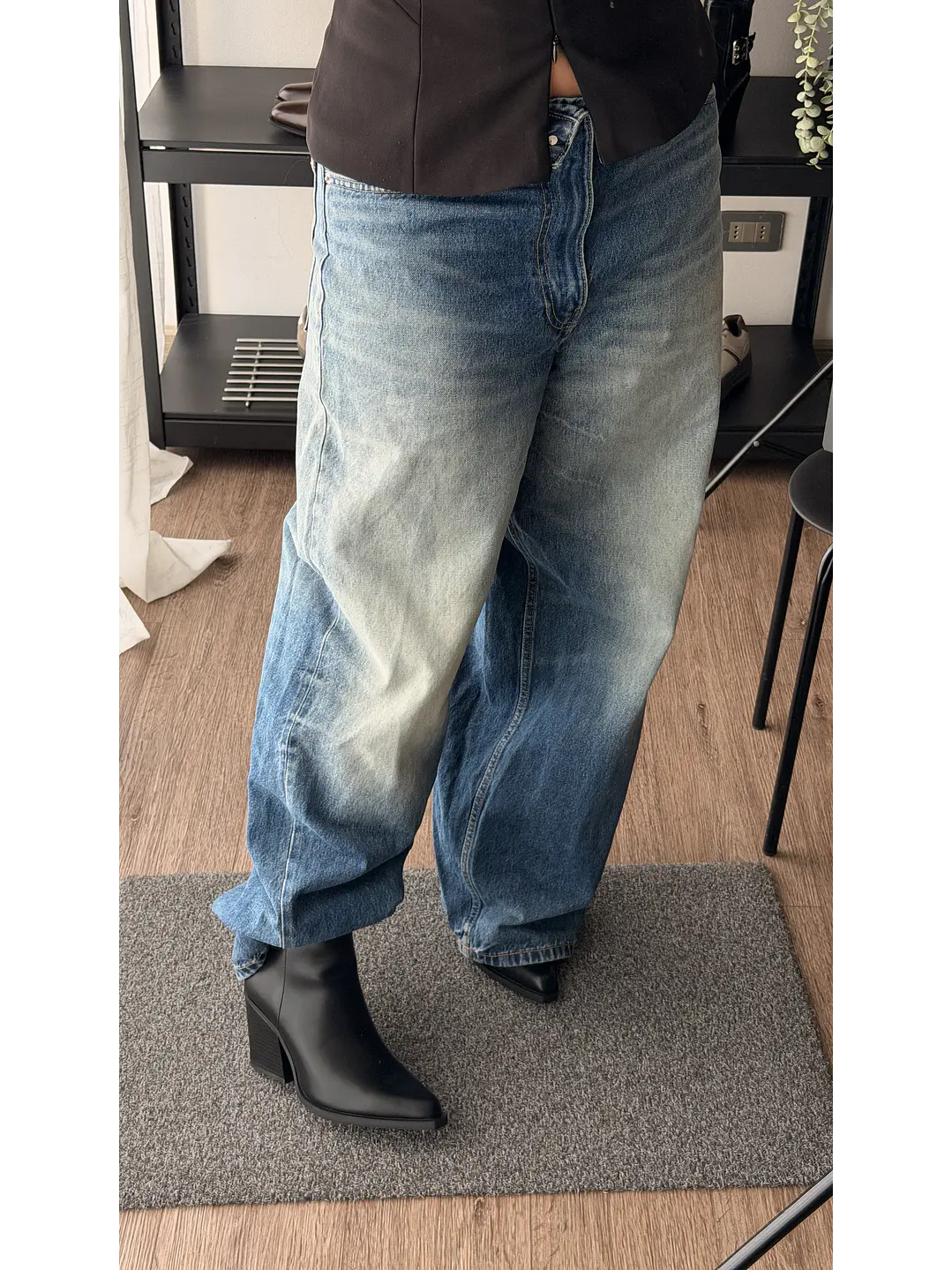 Bota suel negro 23T 6