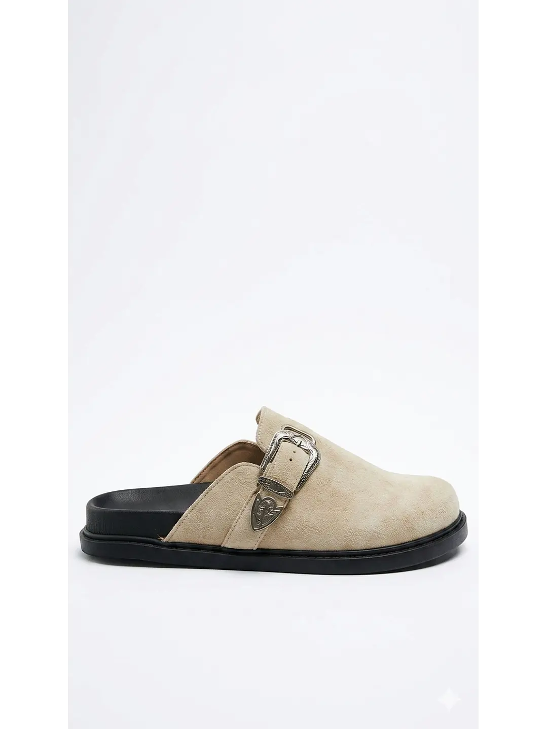 Zuecos Mule Suel Blanco invierno 44 1