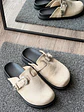 Zuecos Mule Suel Blanco invierno 44 - Miniatura 3