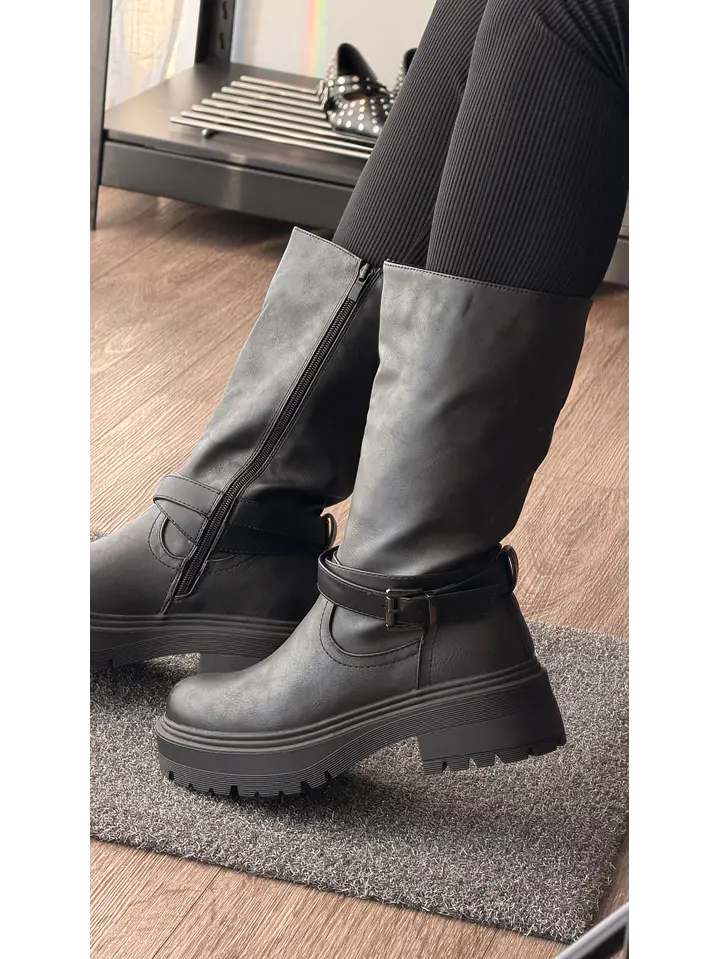 Botas bajas suel negro 2680 4