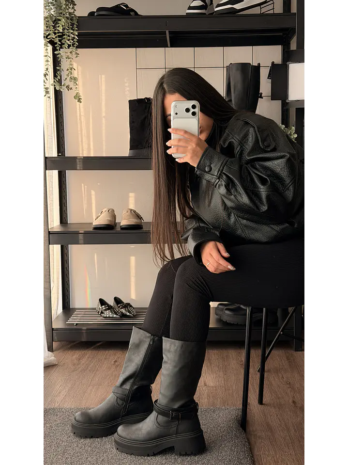 Botas bajas suel negro 2680 5