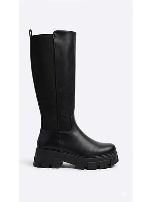 Botas altas suel negro 41-1
