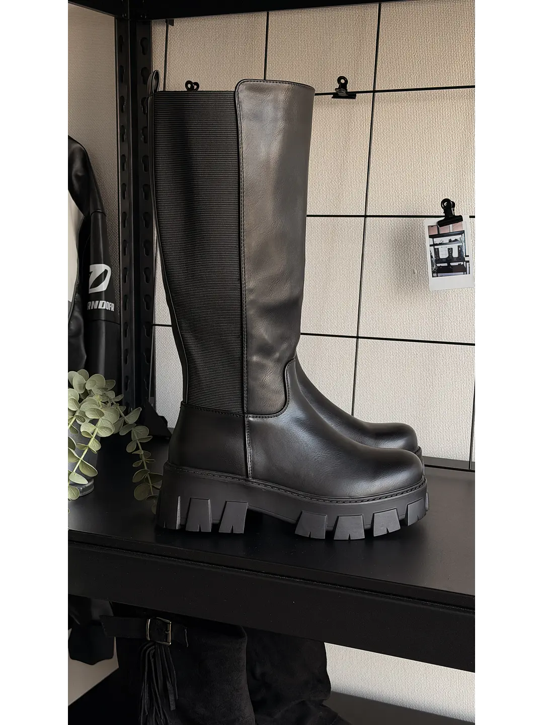Botas altas suel negro 41-1 3