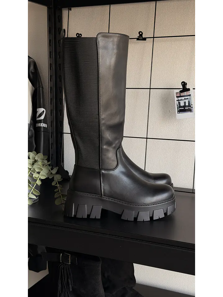 Botas altas suel negro 41-1 3