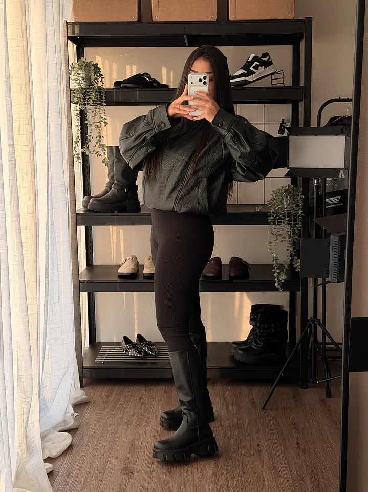 Botas altas suel negro 41-1 4