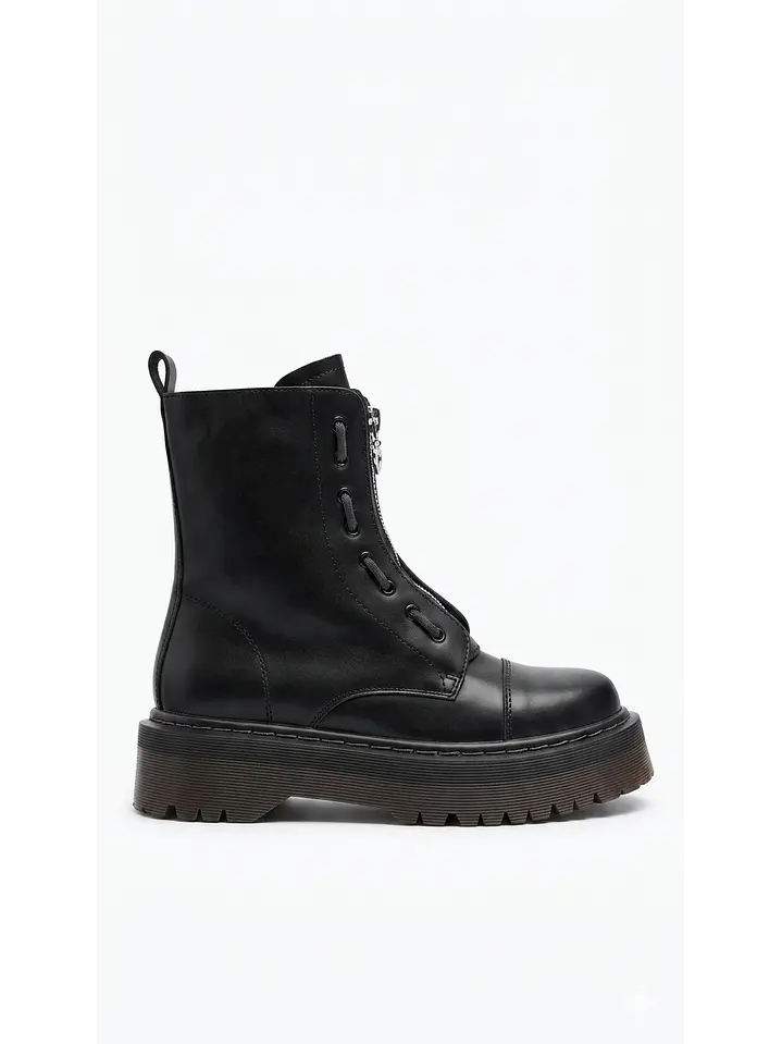 Bota suel negro Nara 1