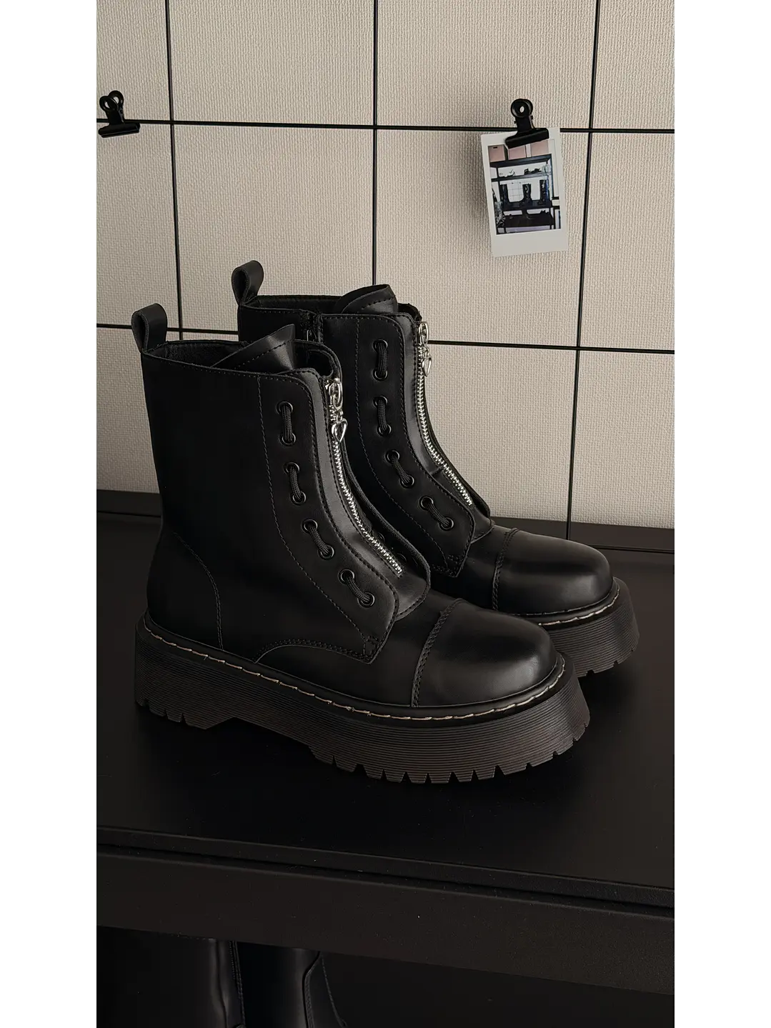 Bota suel negro Nara 5