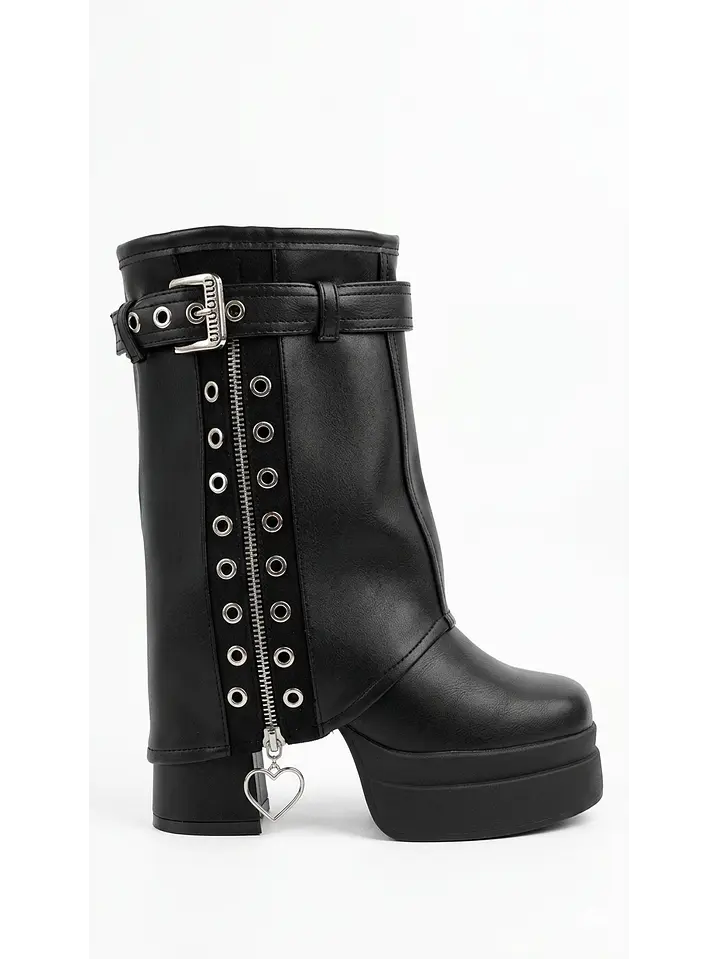 Bota suel negro berlín  1