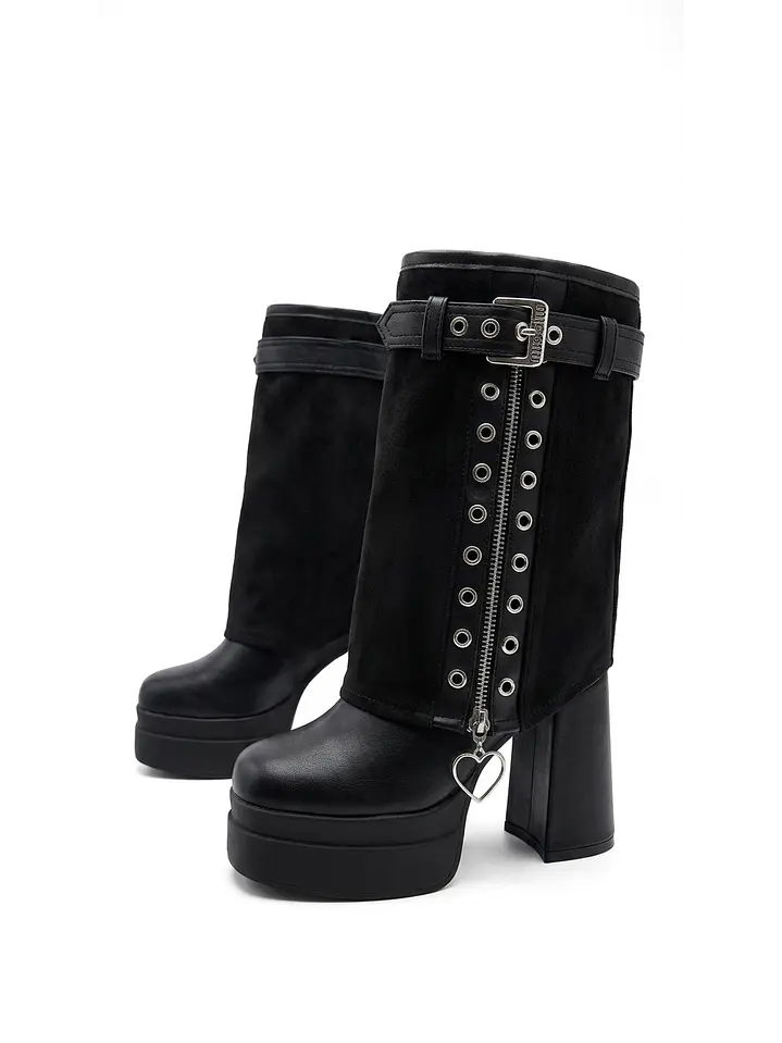 Bota suel negro berlín  4