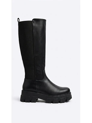 Botas altas suel negro 41-1