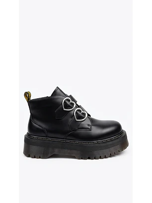 Bota suel negro amor 