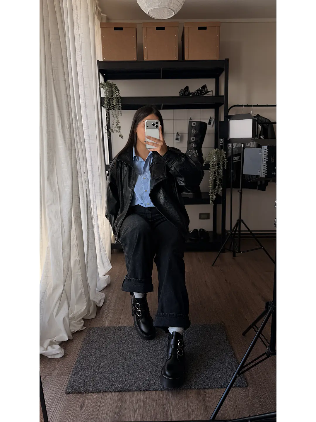 Bota suel negro amor  4