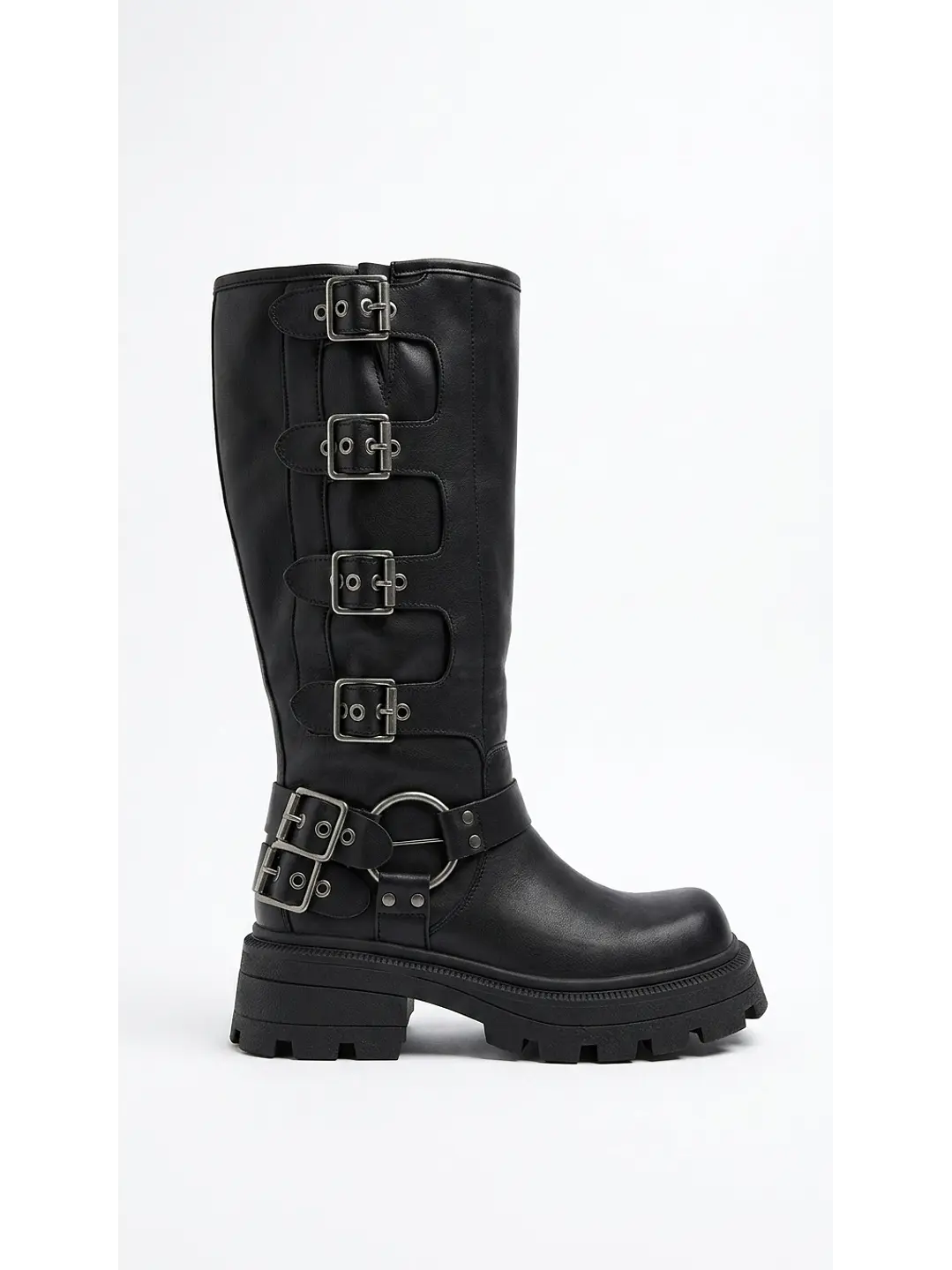 Botas altas suel negro Seul  1