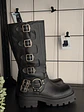 Botas altas suel negro Seul  - Miniatura 3