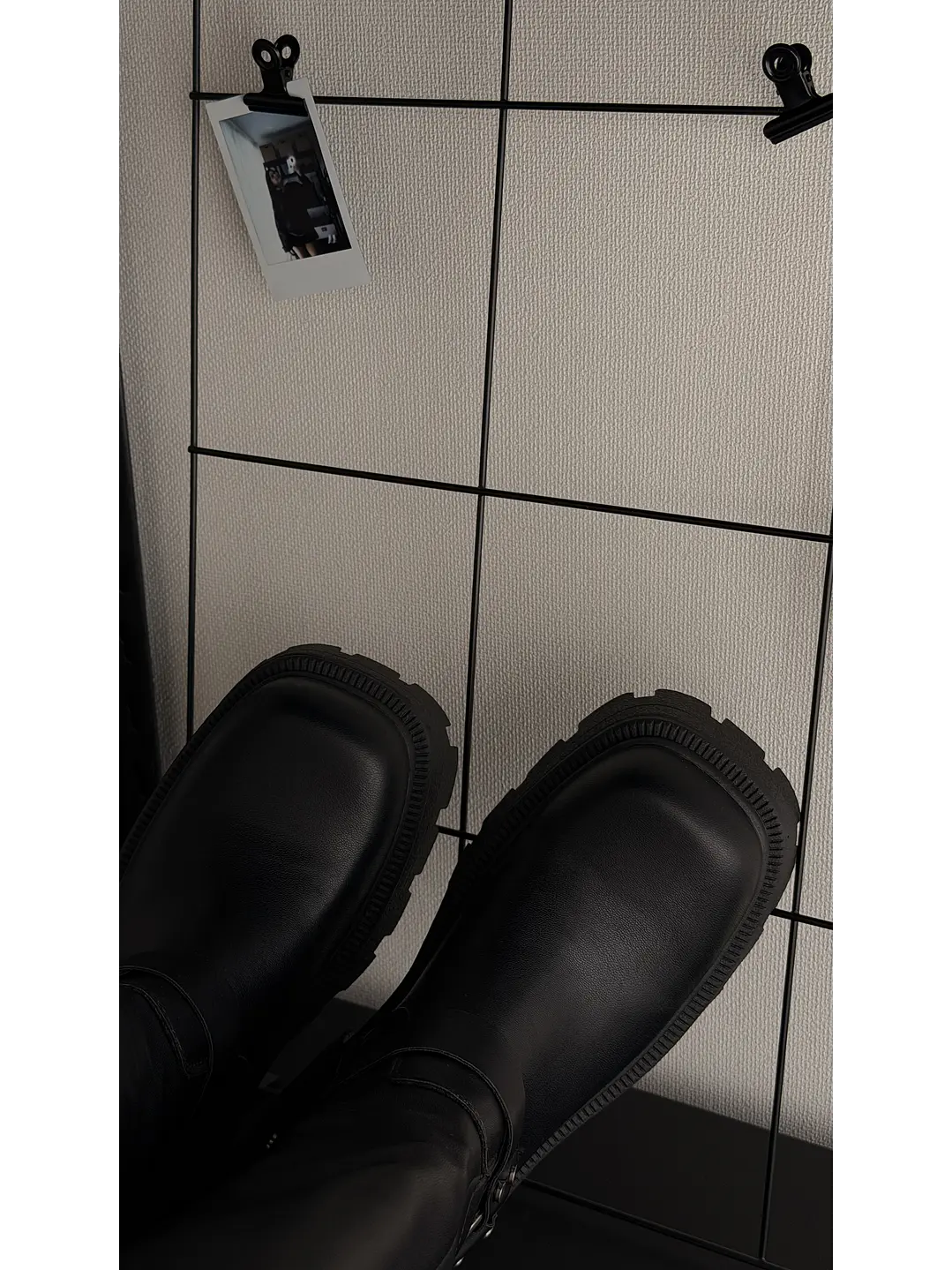 Botas altas suel negro Seul  4
