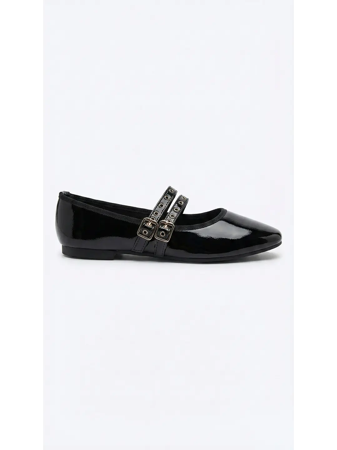 Ballerinas Mary jane suel Negro 2185H 1