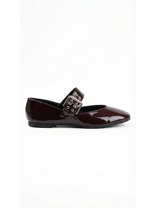Ballerinas Mary jane suel Burdeo 2187BR