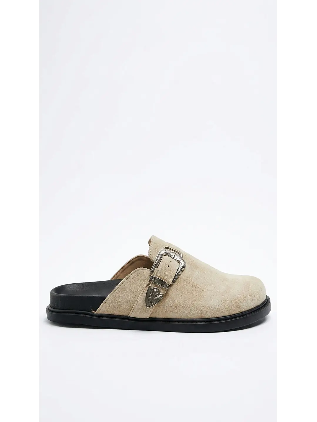 Zuecos Mule Suel Blanco invierno 44 1