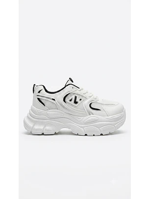 Zapatillas plataforma suel blanco 11-1