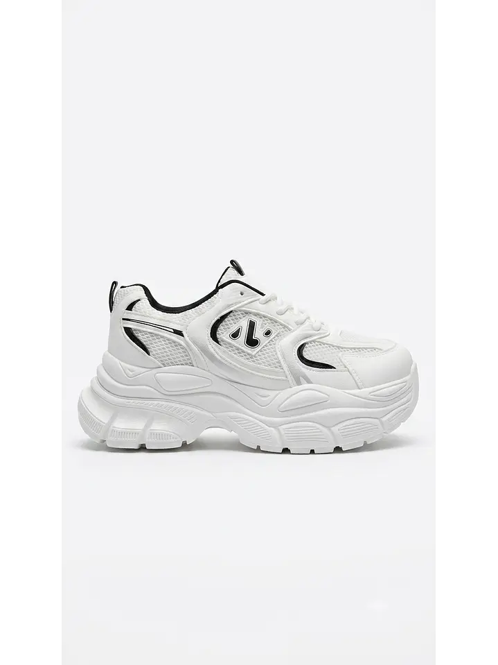 Zapatillas plataforma suel blanco Tokio 1