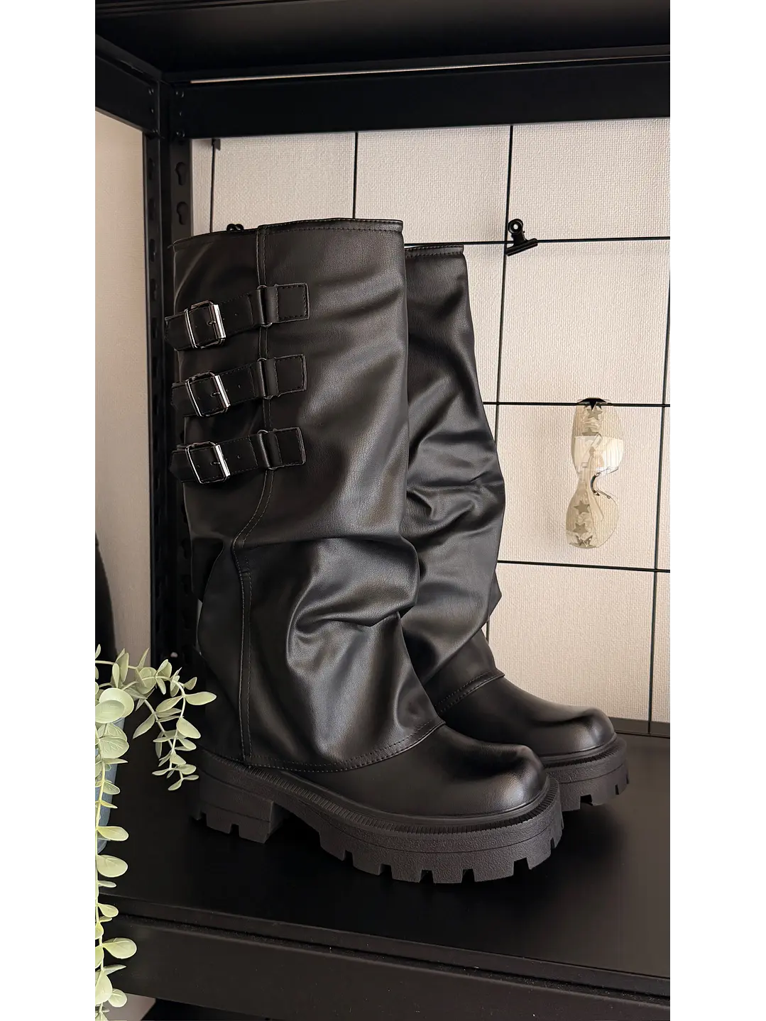 Botas altas suel negro Persia 3