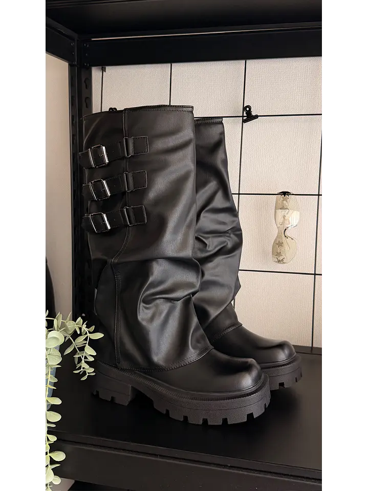 Botas altas suel negro Persia 3