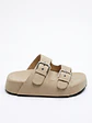 Sandalias Suel vintage beige Evra - Miniatura 1