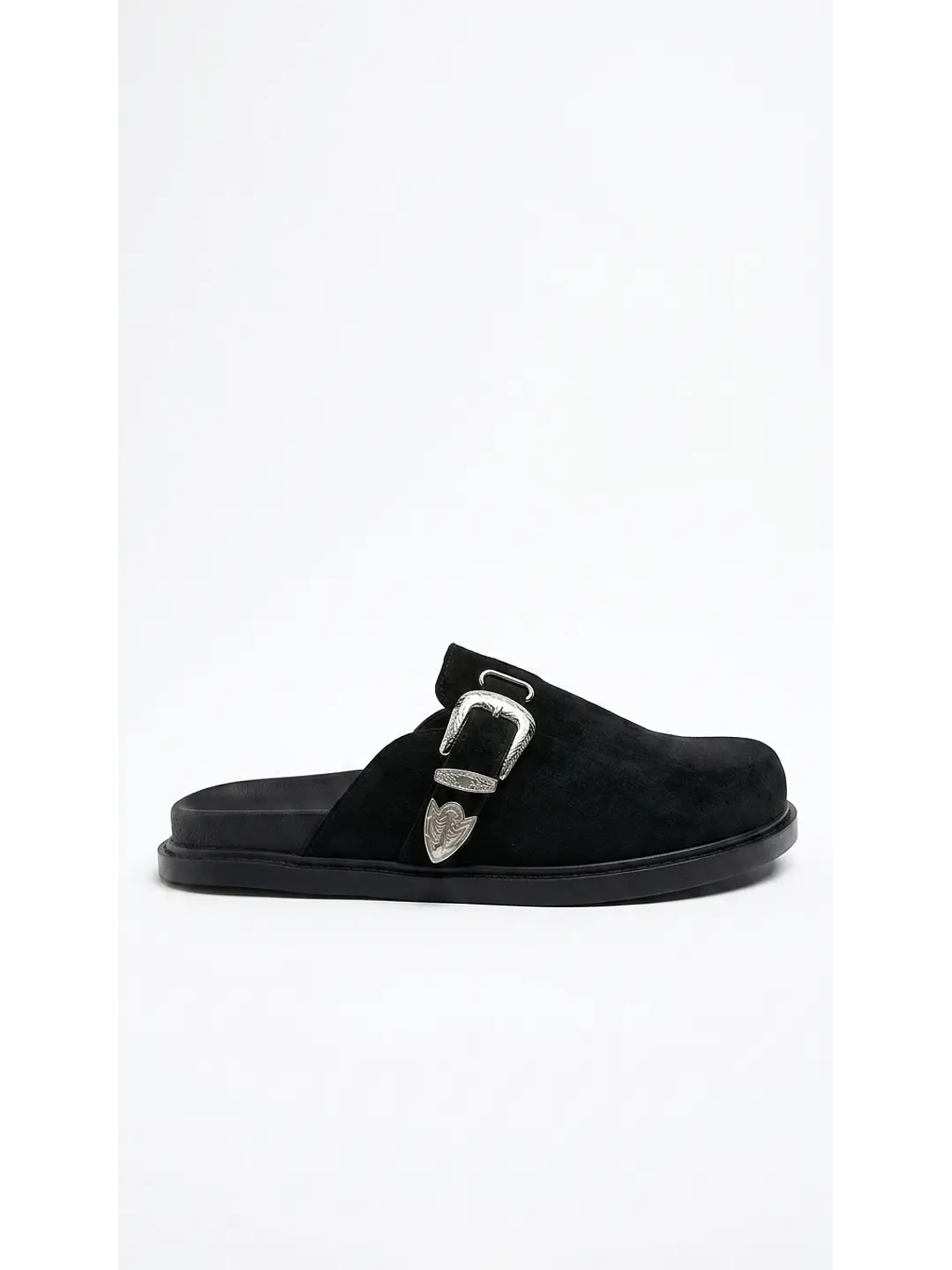 Zuecos Mule Suel negro Westerm clogs 1