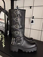 Botas altas suel negro Seul  - Miniatura 3