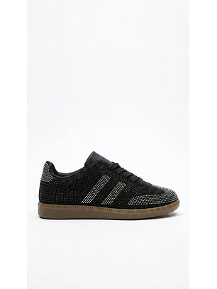 Zapatillas deportivas suel negro Glitzy