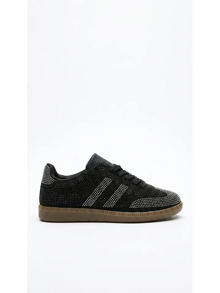 Zapatillas deportivas suel negro Glitzy 1