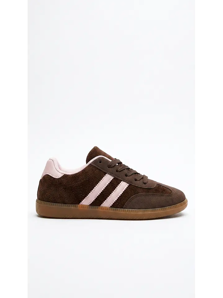 Zapatillas deportivas suel marron Cute 1