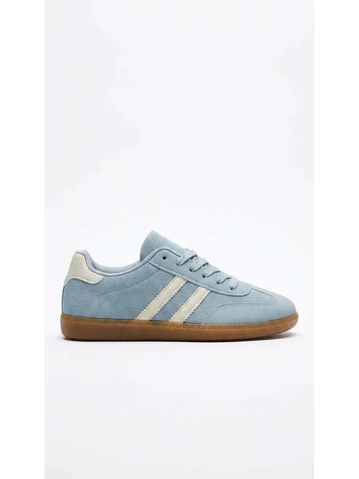 Zapatillas deportivas suel celeste pastel 1