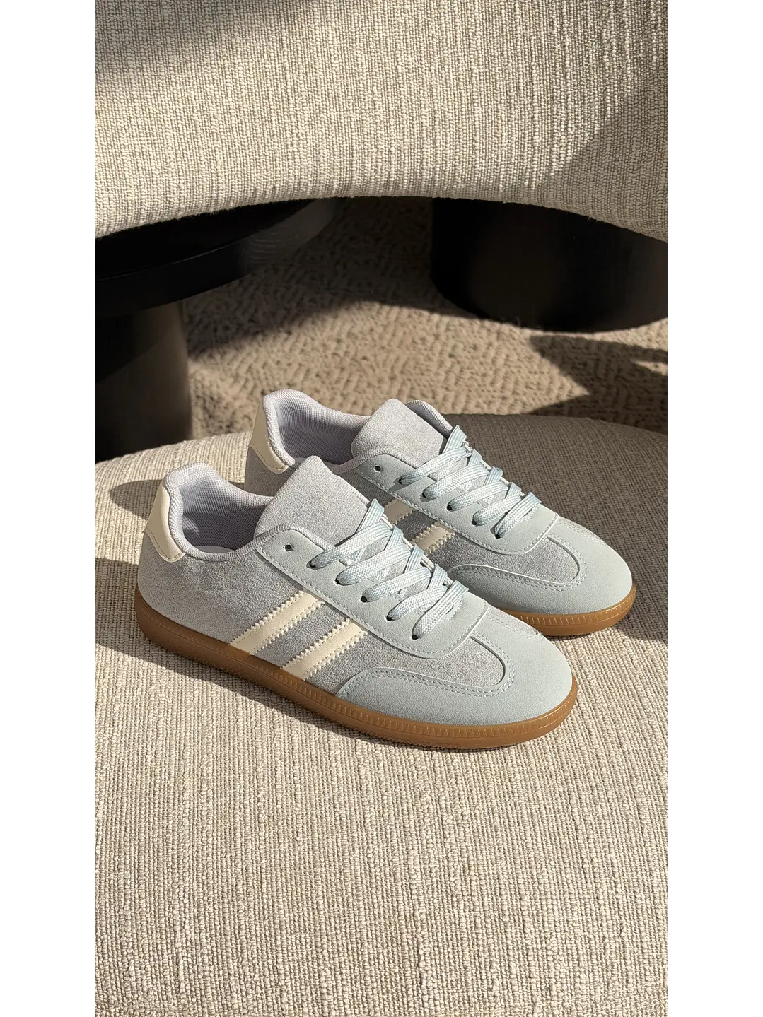 Zapatillas deportivas suel celeste pastel 7