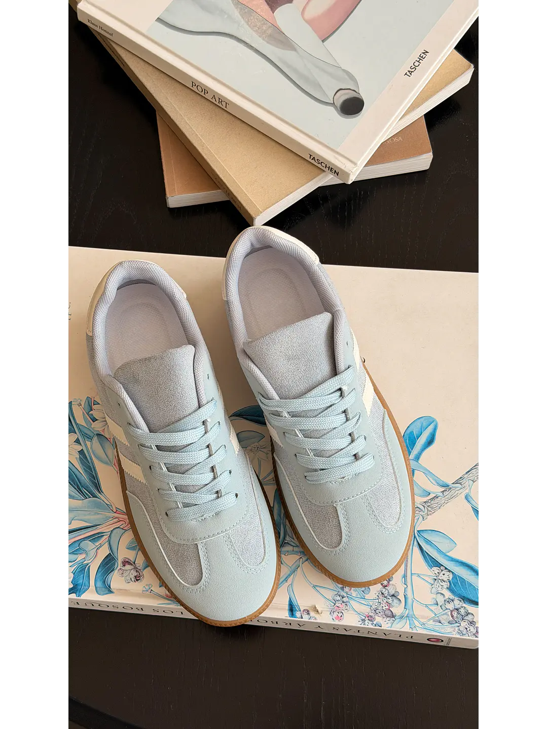 Zapatillas deportivas suel celeste pastel 8