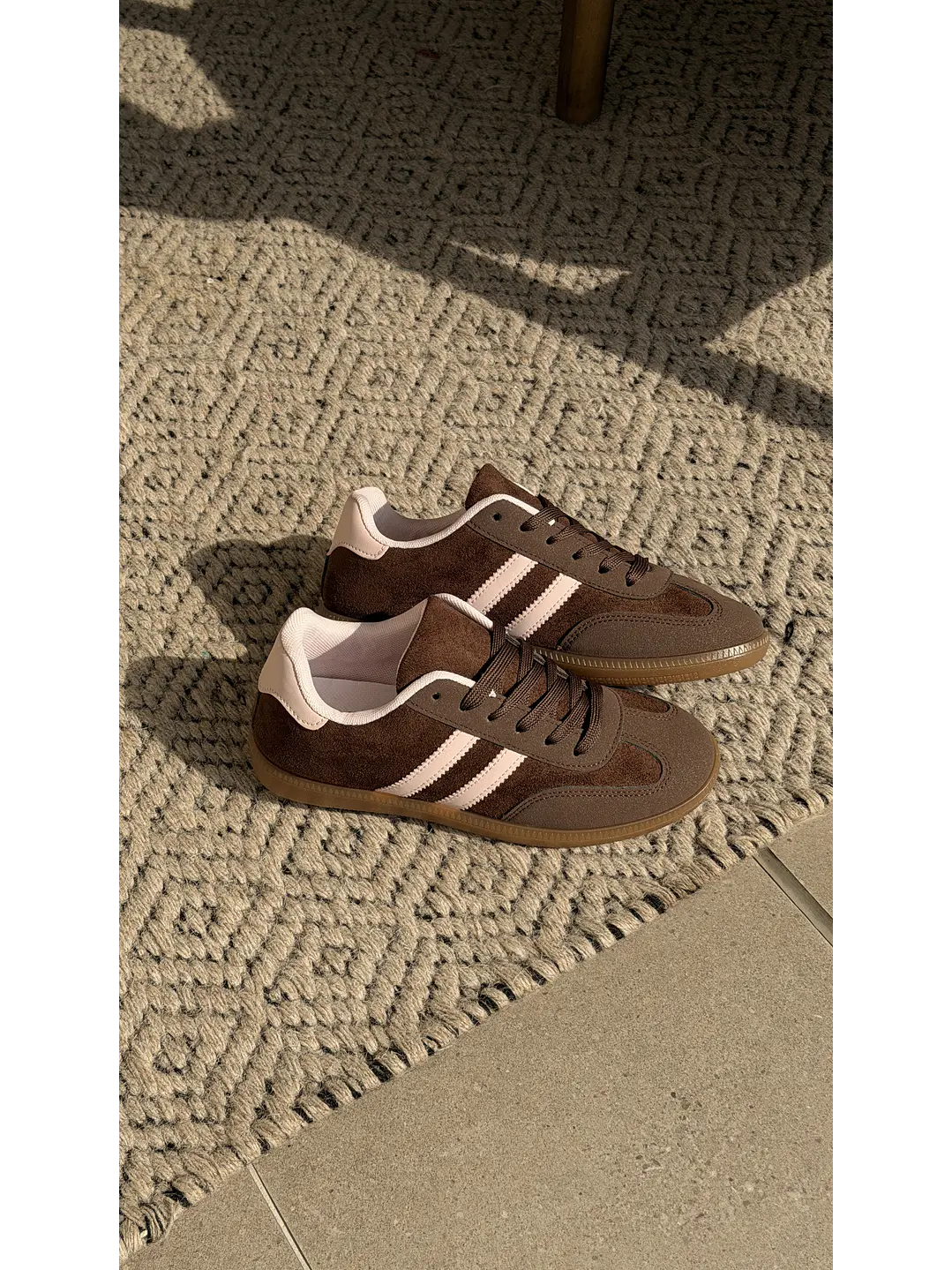 Zapatillas deportivas suel marron Cute 3