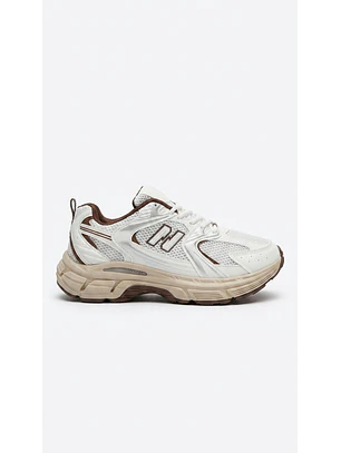 Zapatillas deportivas suel blanco Latte