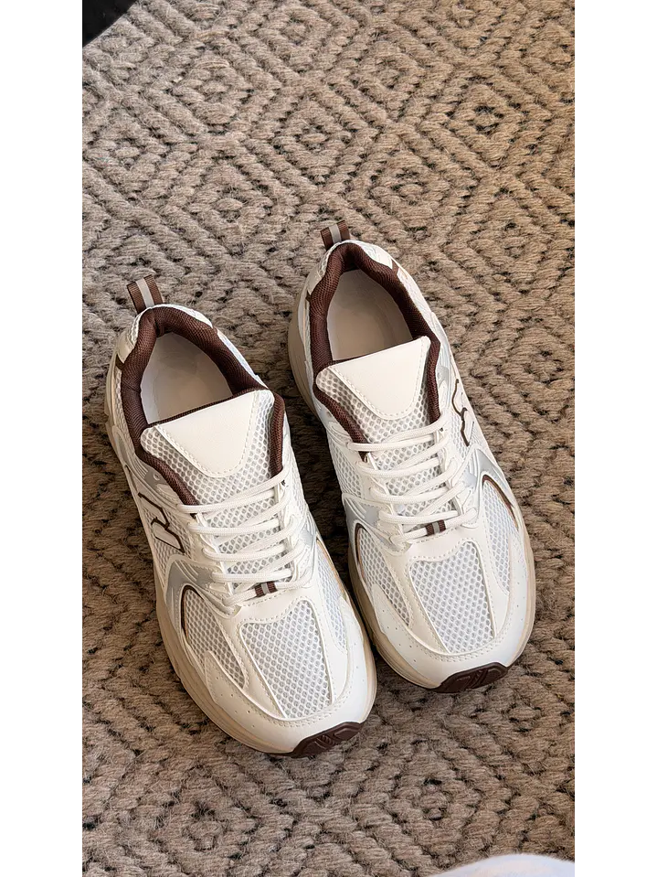 Zapatillas deportivas suel blanco Latte 5