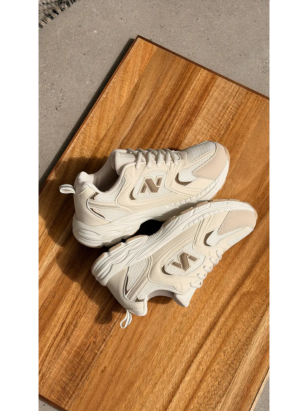Zapatillas deportivas Suel Beige Sumi  4