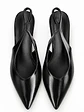 Tacón wedge heel Suel Negro Hailey - Miniatura 3