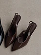 Tacón wedge heel Suel Marron Hailey - Miniatura 5