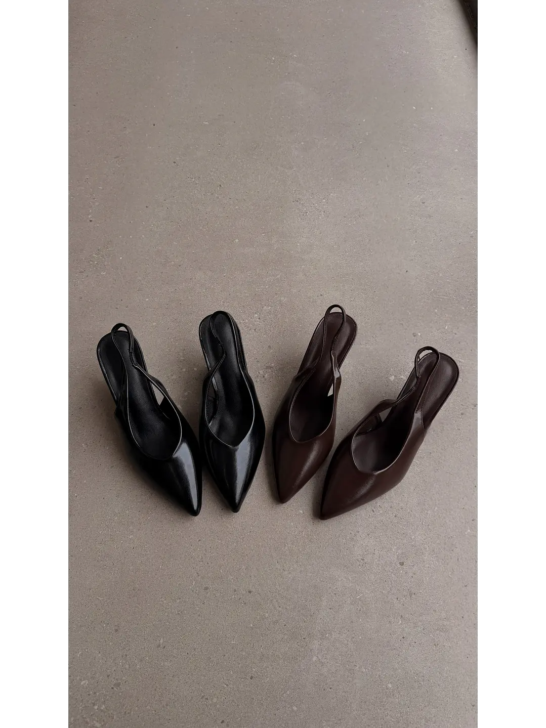Tacón wedge heel Suel Marron Hailey 4