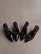 Tacón wedge heel Suel Marron Hailey - Miniatura 4