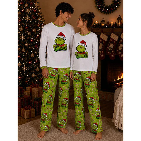 PIJAMAS NAVIDAD ADULTO 