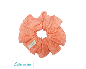 Collet / Scrunchie XL Coral Serenity